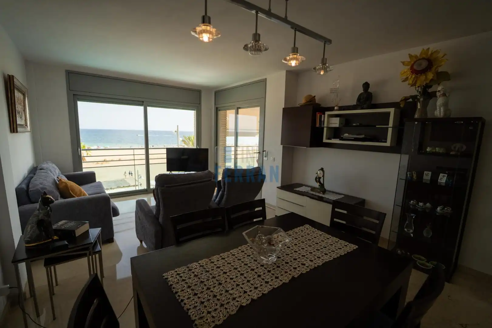 Wohnzimmer von Dachboden zum Verkauf in El Vendrell mit Klimaanlage, Terrasse und Abstellraum