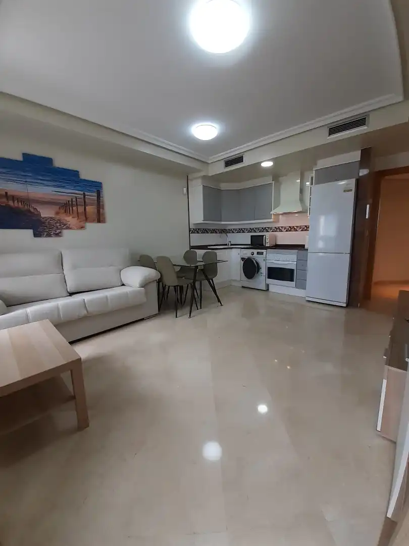 Sala d'estar de Apartament de lloguer en Valencia amb Aire condicionat, Calefacció i Terrassa
