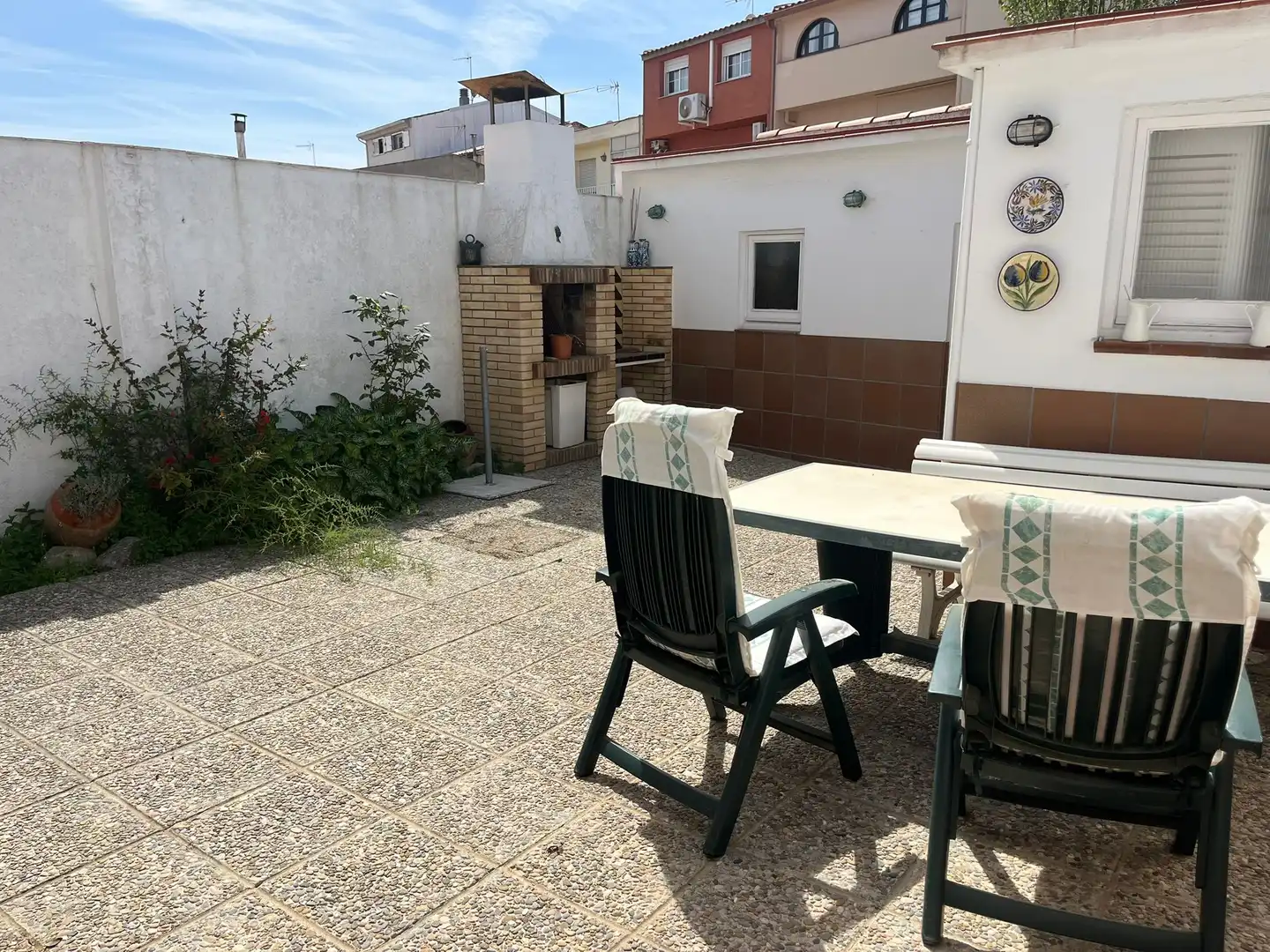 Terraza de Casa adosada en venta en Esparreguera con Calefacción, Trastero y Amueblado