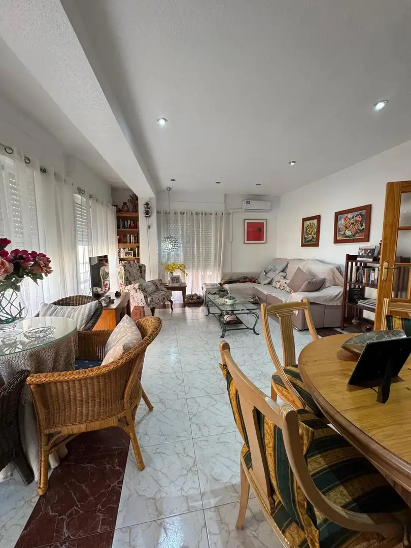 Living room of Flat for sale in Lorca  with Storage room and Furnished