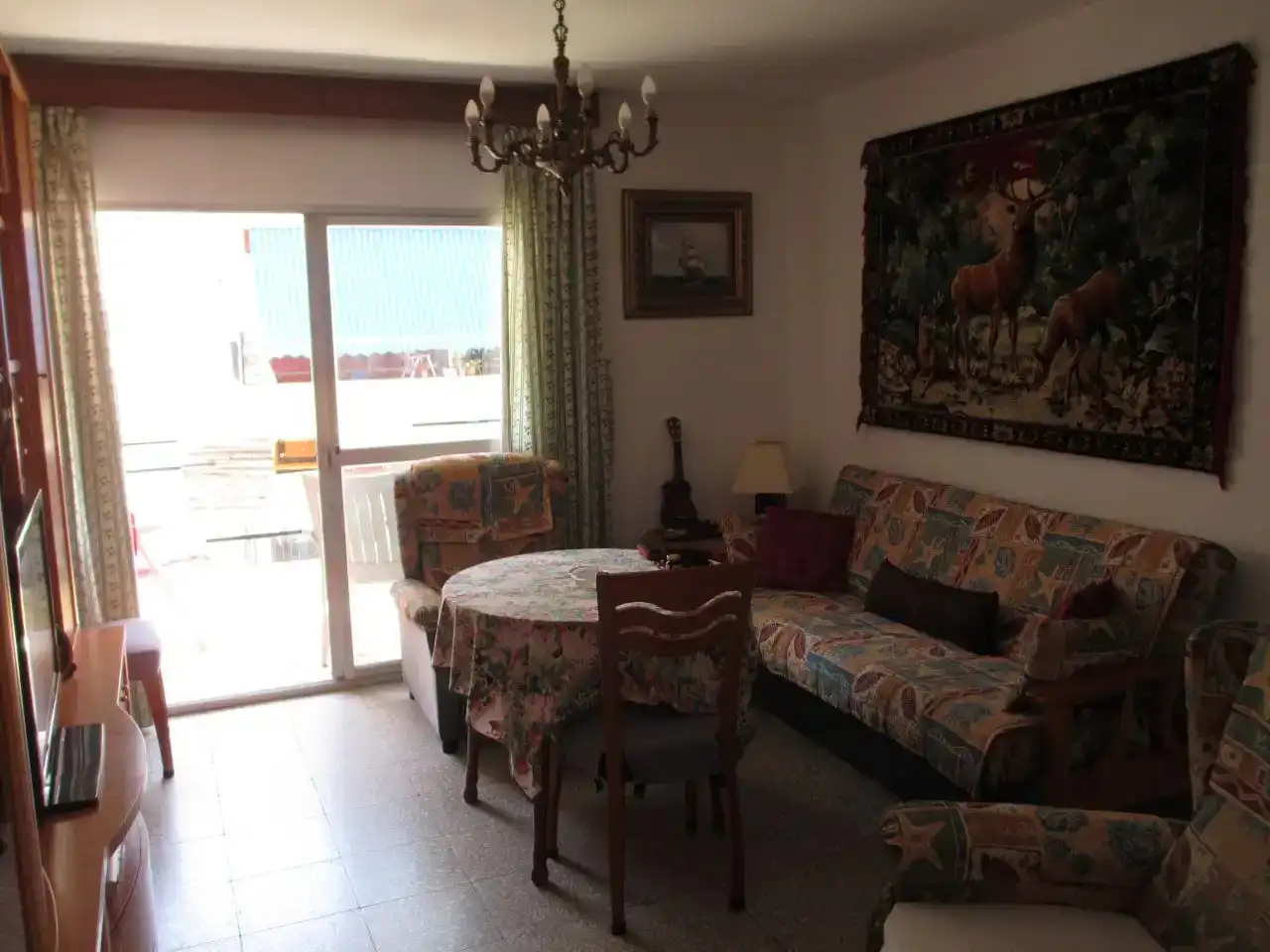 Sala de estar de Piso en venta en Marbella con Balcón