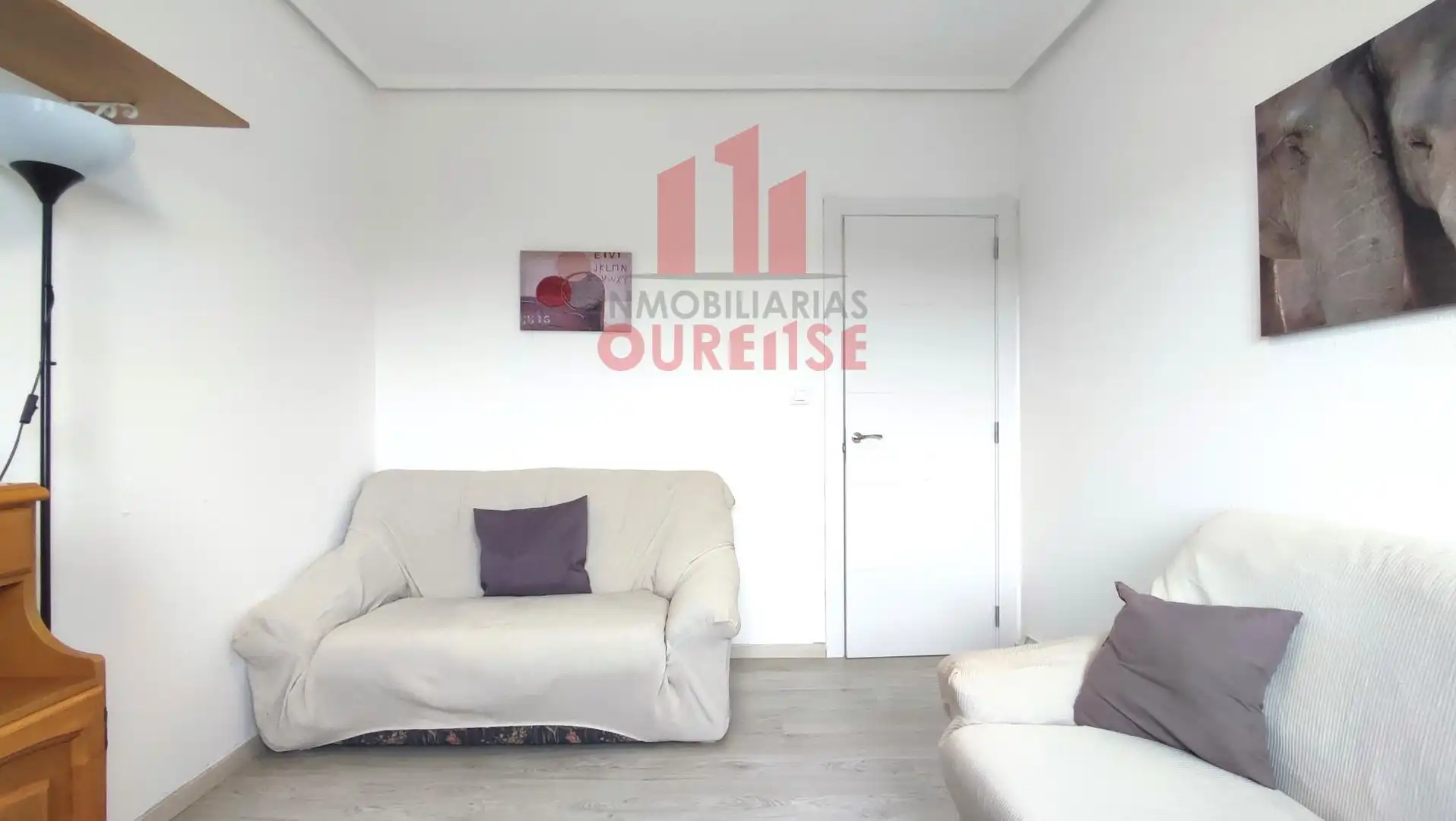 Außenansicht von Wohnung zur Miete in Ourense Capital  mit Heizung, Möbliert und Balkon