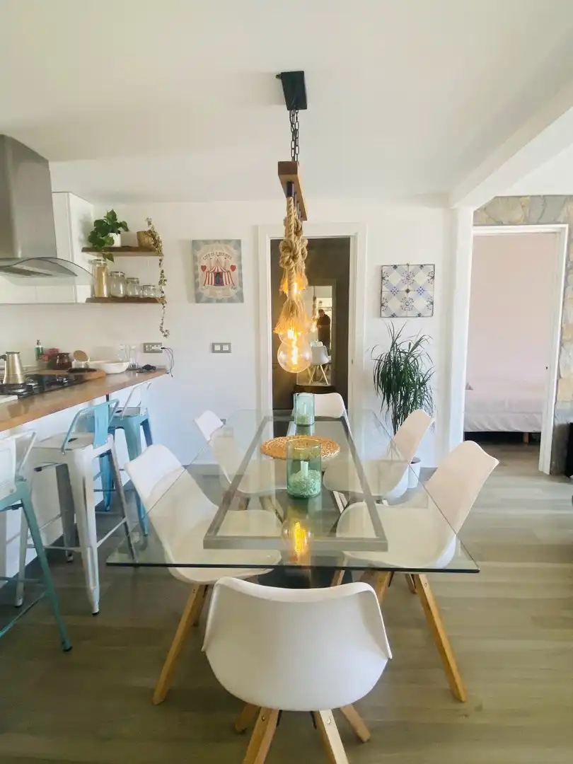 Dining room of Flat for rent in Dénia  with Air Conditioner, Heating and Storage room