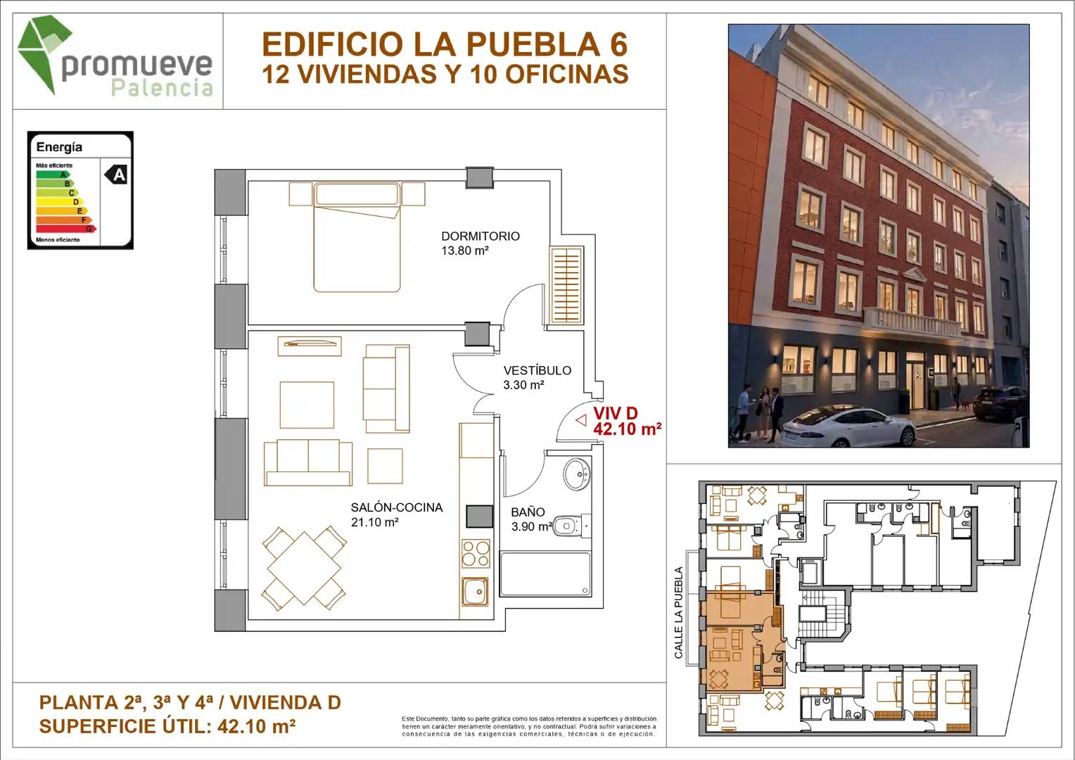 Apartment with lift for sale in Calle la Puebla 6, imagen 2