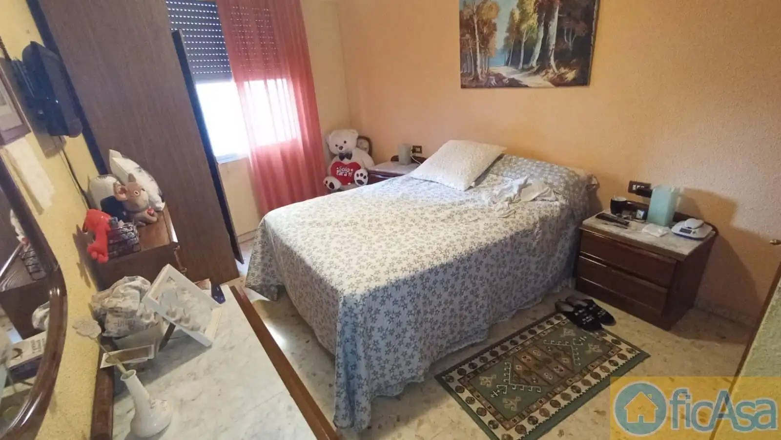 Habitación de Apartamento en venta en Castellón de la Plana / Castelló de la Plana con Aire acondicionado y Balcón