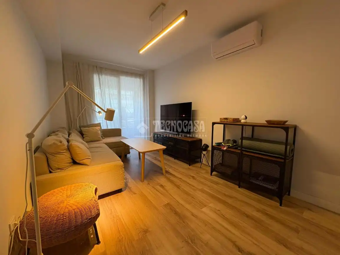 Sala de estar de Piso de alquiler en Madrid