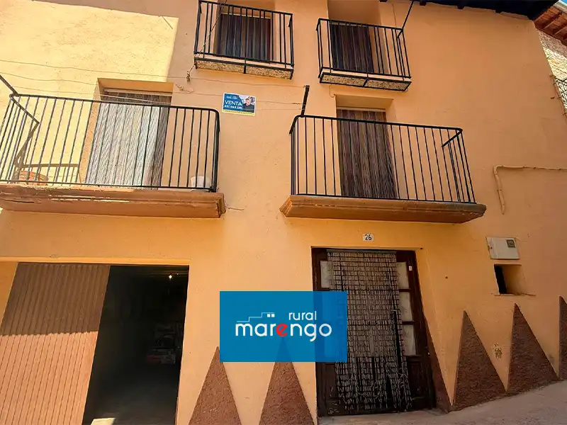 Exterior view of Houses for sale in Portell de Morella  with Heating, Storage room and Furnished