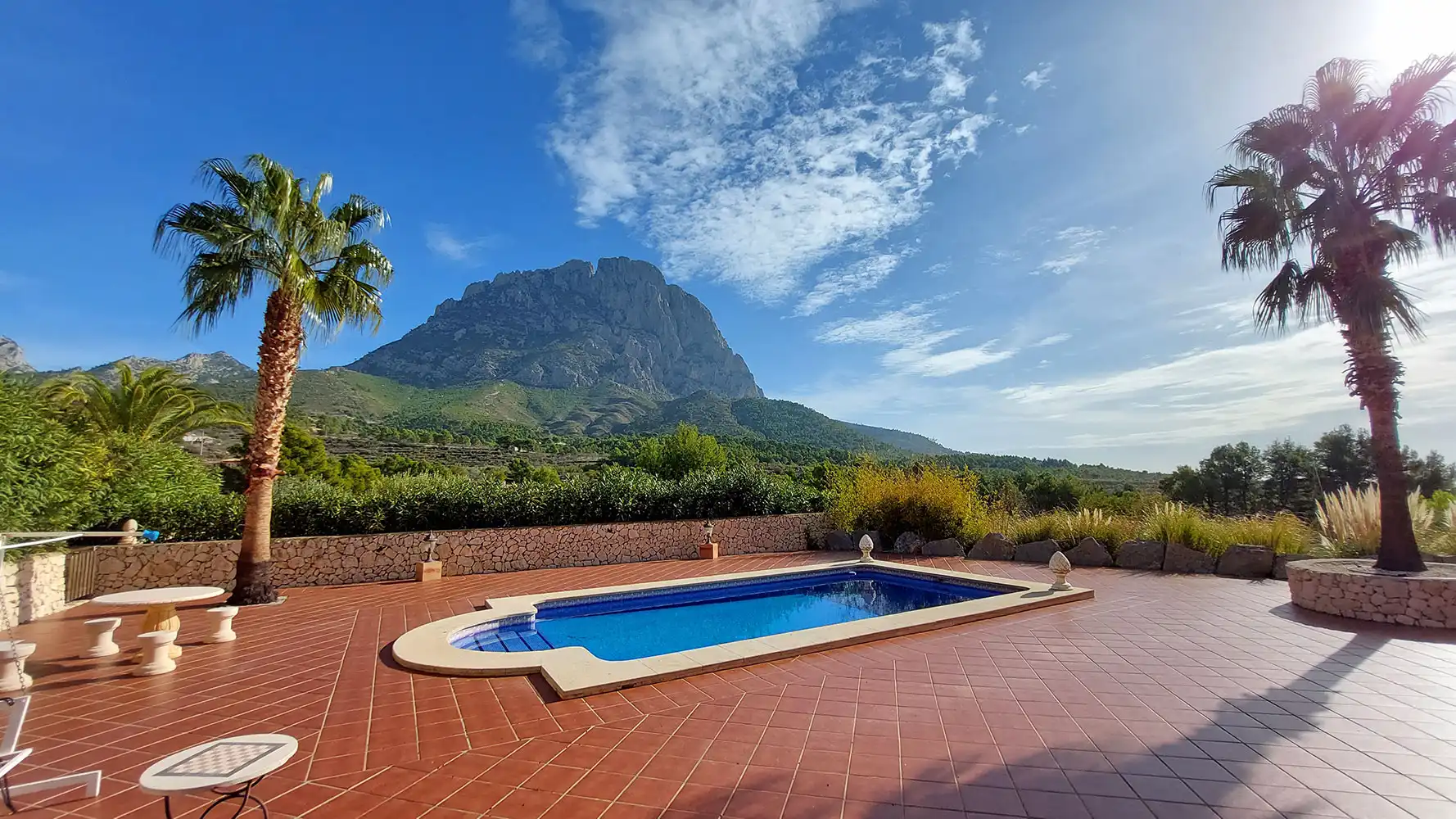 Piscina de Casa o xalet en venda en Finestrat amb Aire condicionat, Calefacció i Jardí privat
