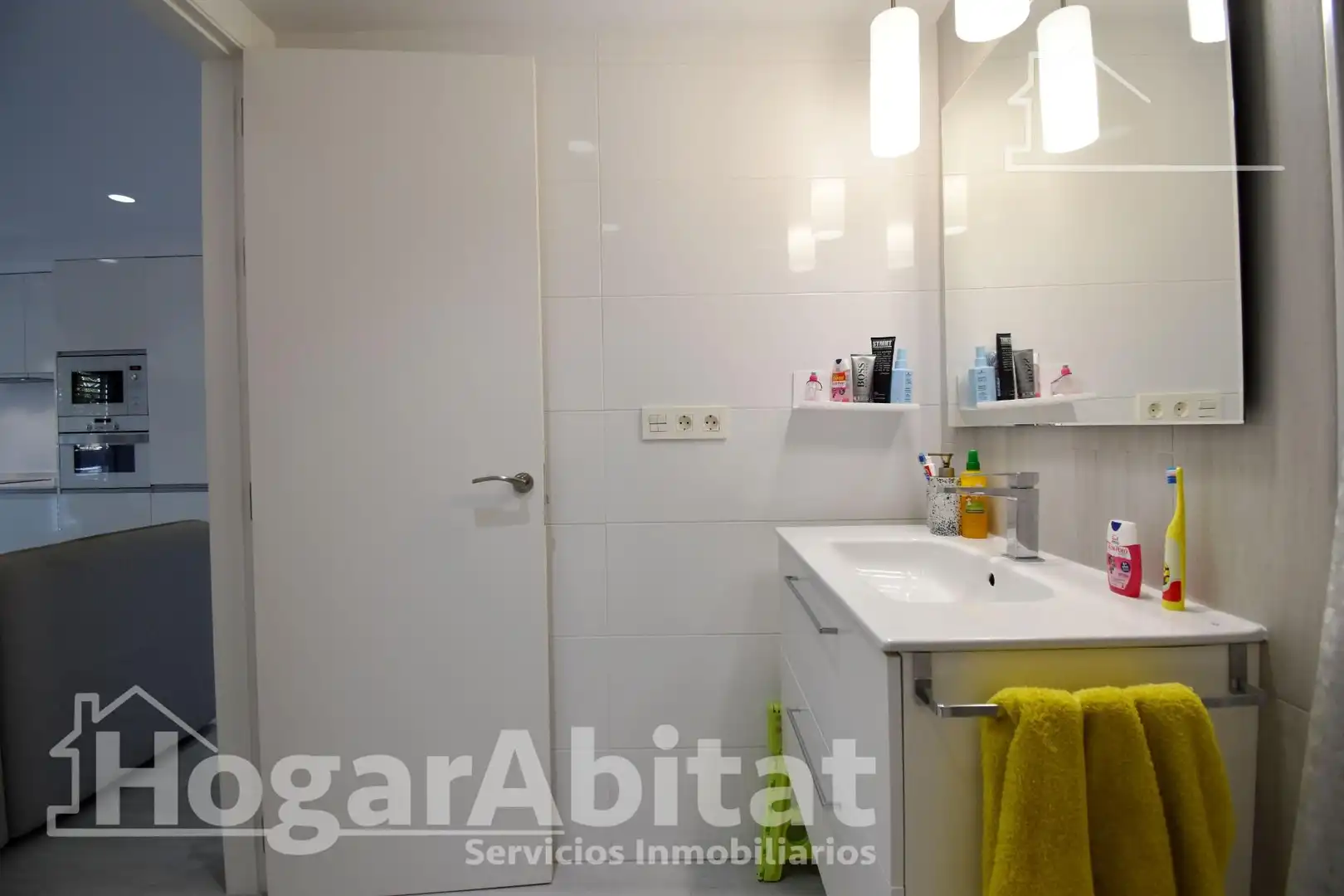 Bathroom of Flat for sale in Cullera  with Private garden, Terrace and Furnished