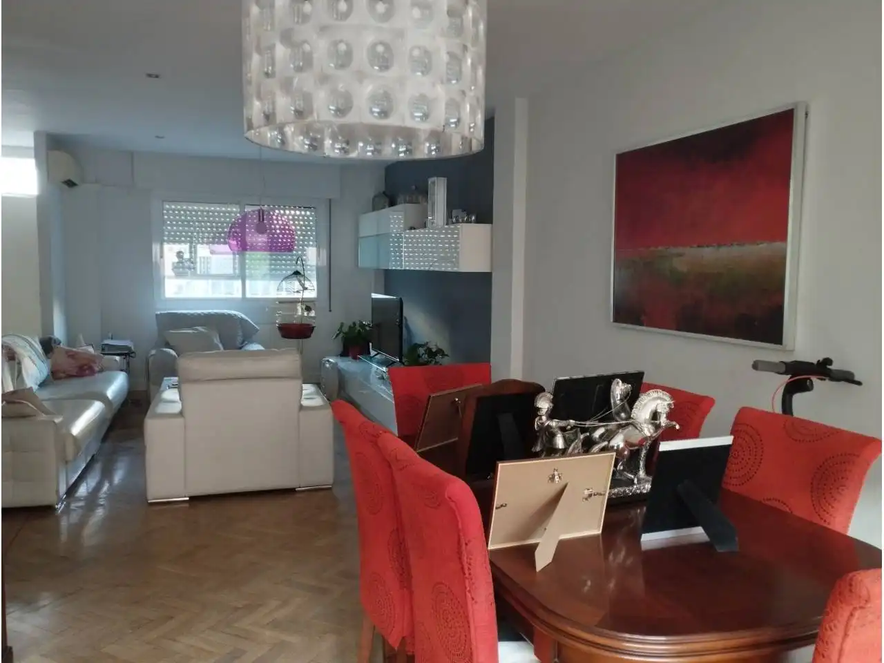 Sala de estar de Casa adosada en venta en Ciudad Real con Aire acondicionado, Calefacción y Jardín privado