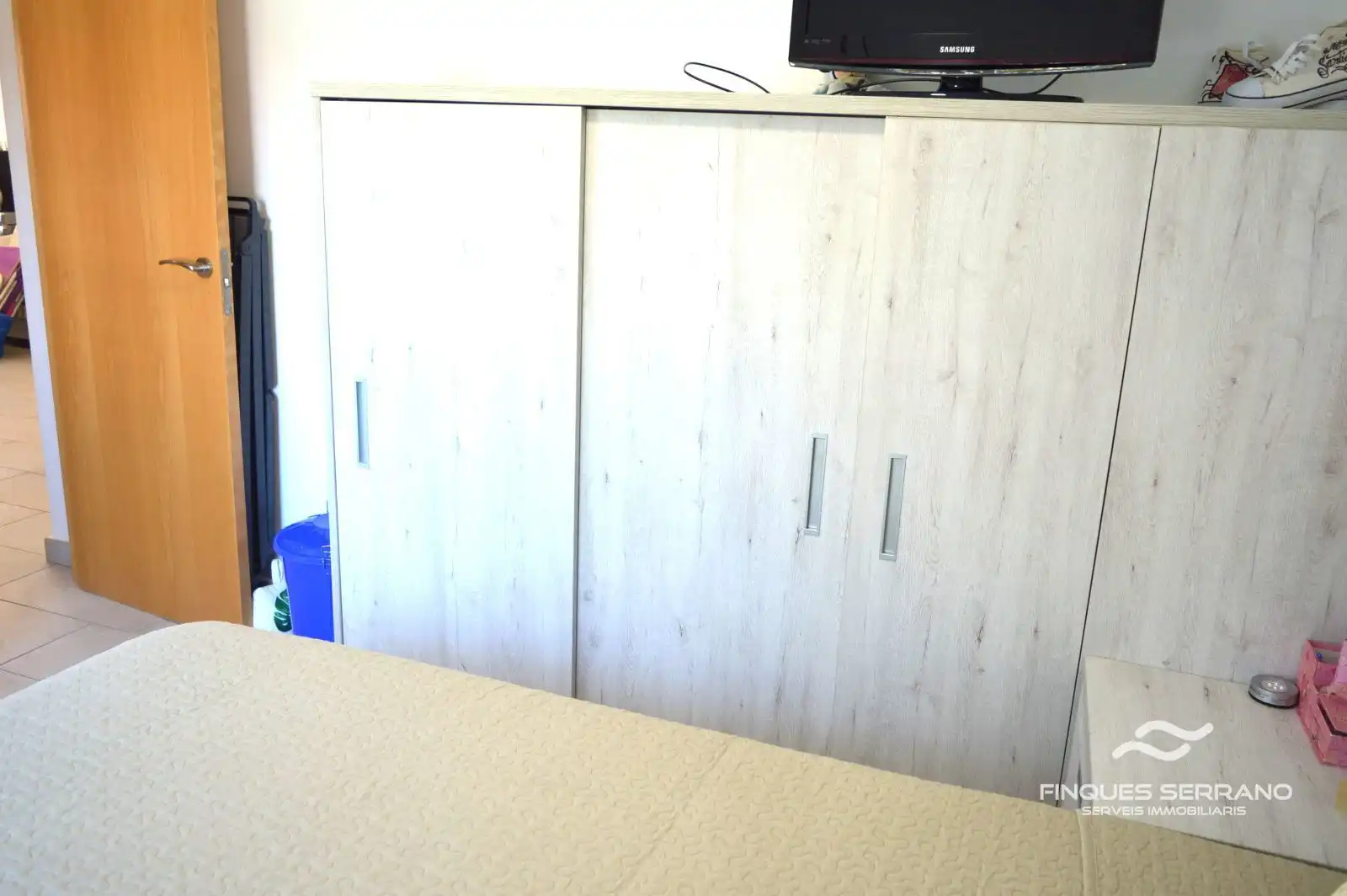 Schlafzimmer von Wohnung zum Verkauf in Cunit mit Terrasse und Möbliert