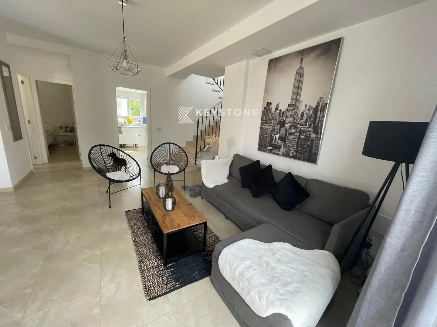 Sala d'estar de Casa o xalet de lloguer en Llucmajor amb Aire condicionat, Calefacció i Terrassa