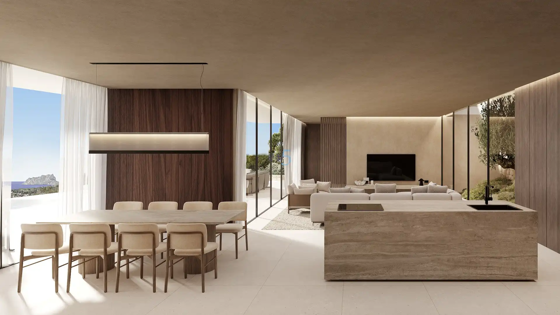 Sala d'estar de Casa o xalet en venda en La Viña - Montemar - San Jaime  