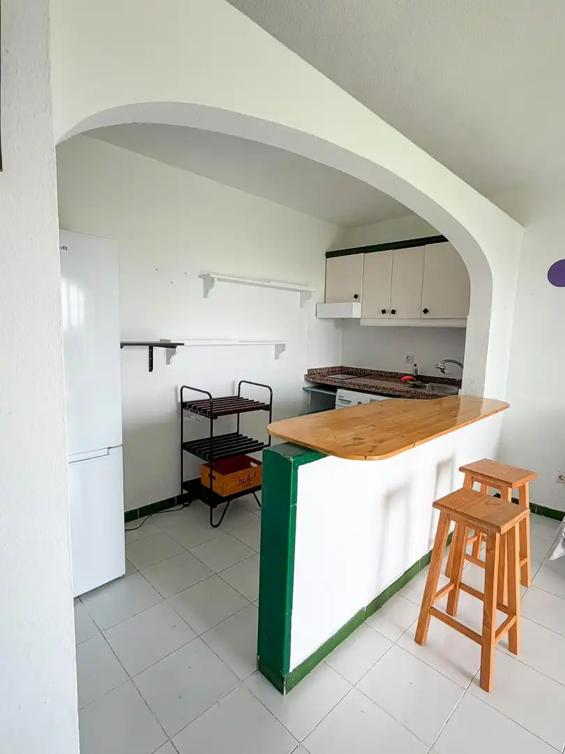 Cuina de Casa o xalet de lloguer en San Bartolomé de Tirajana amb Aire condicionat, Calefacció i Jardí privat