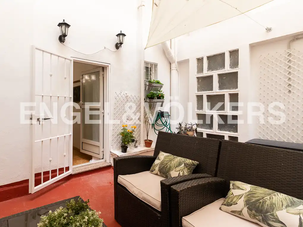 Balcony of Flat for rent in Valencia  with Air Conditioner, Heating and Terrace
