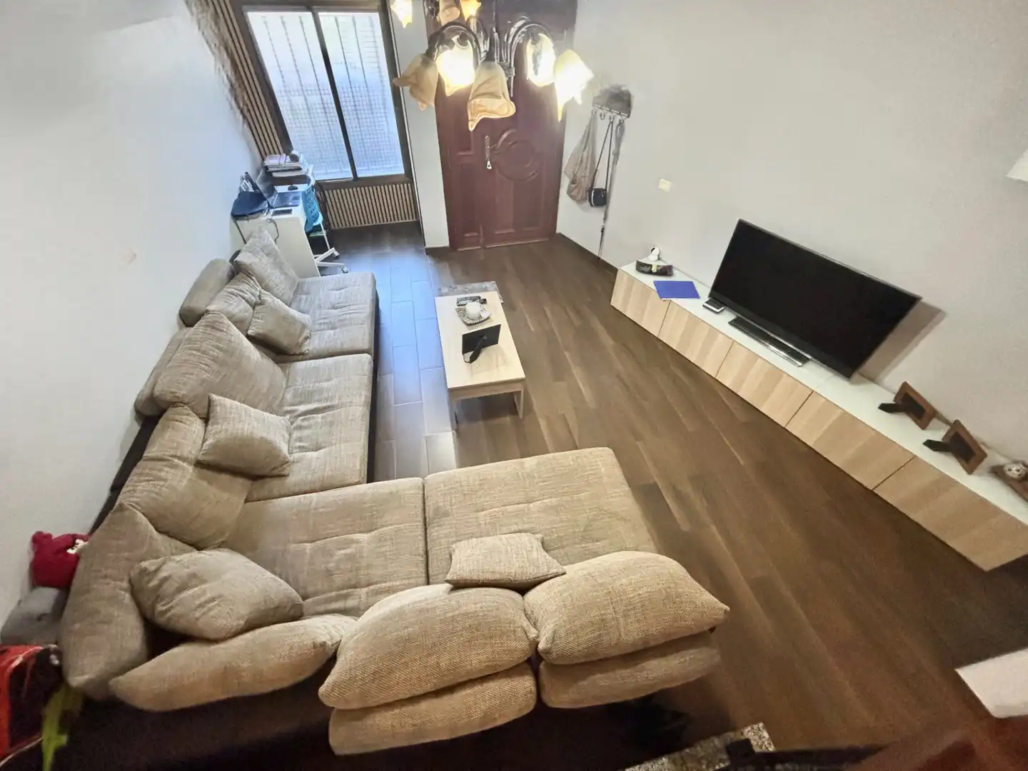 Sala de estar de Casa adosada en venta en Tegueste con Terraza, Trastero y Amueblado