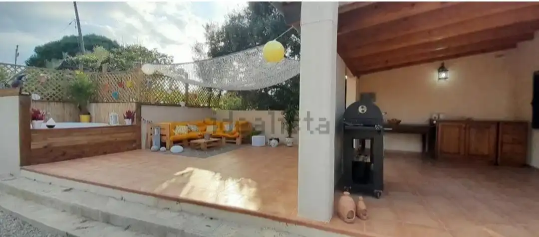 Terrasse von Country house zur Miete in Pollença mit Klimaanlage, Privatgarten und Terrasse