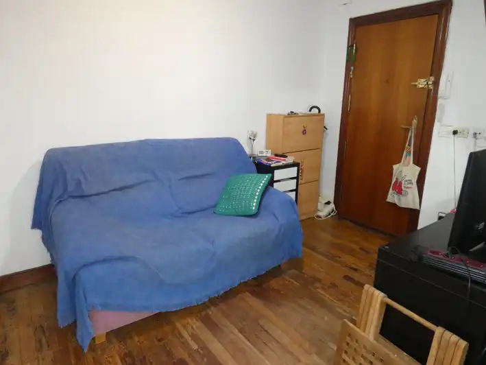 Sala d'estar de Pis en venda en Bilbao  amb Moblat