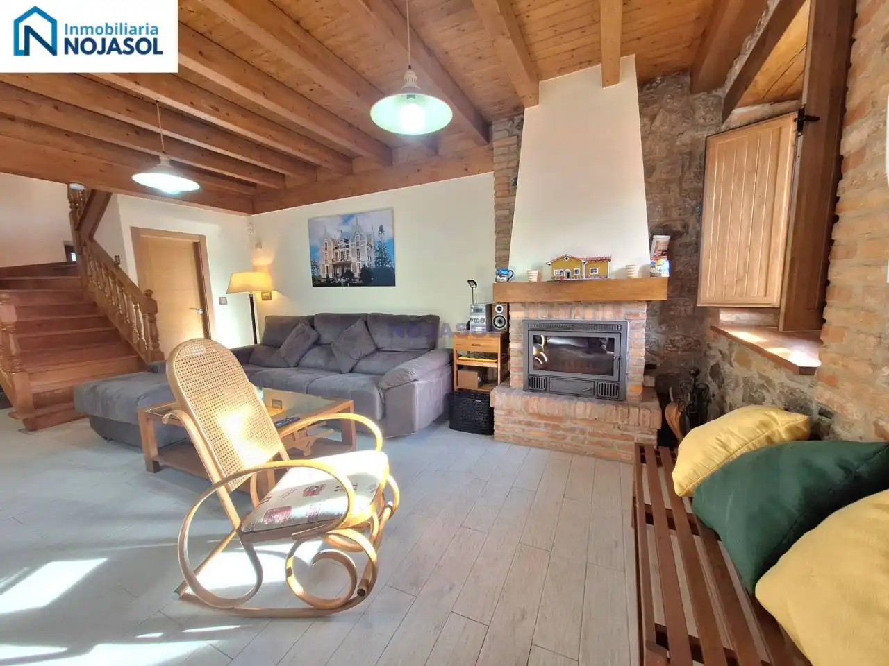 Sala de estar de Casa o chalet de alquiler en Noja con Calefacción, Jardín privado y Terraza
