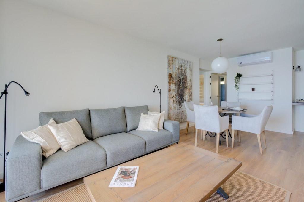 Sala de estar de Piso de alquiler en Alicante / Alacant con Aire acondicionado, Calefacción y Terraza