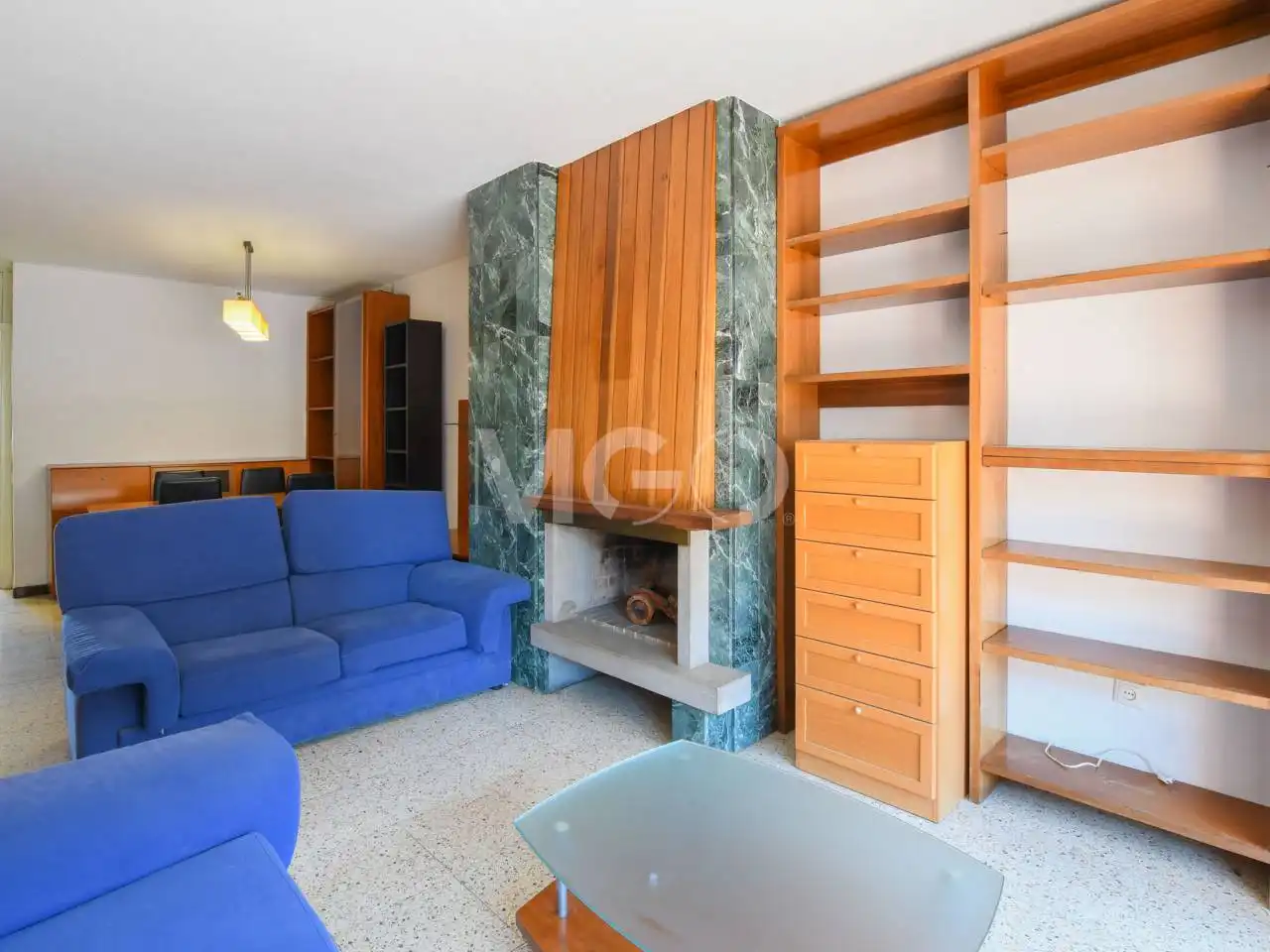 Living room of Flat for sale in Vic  with Heating, Furnished and Balcony