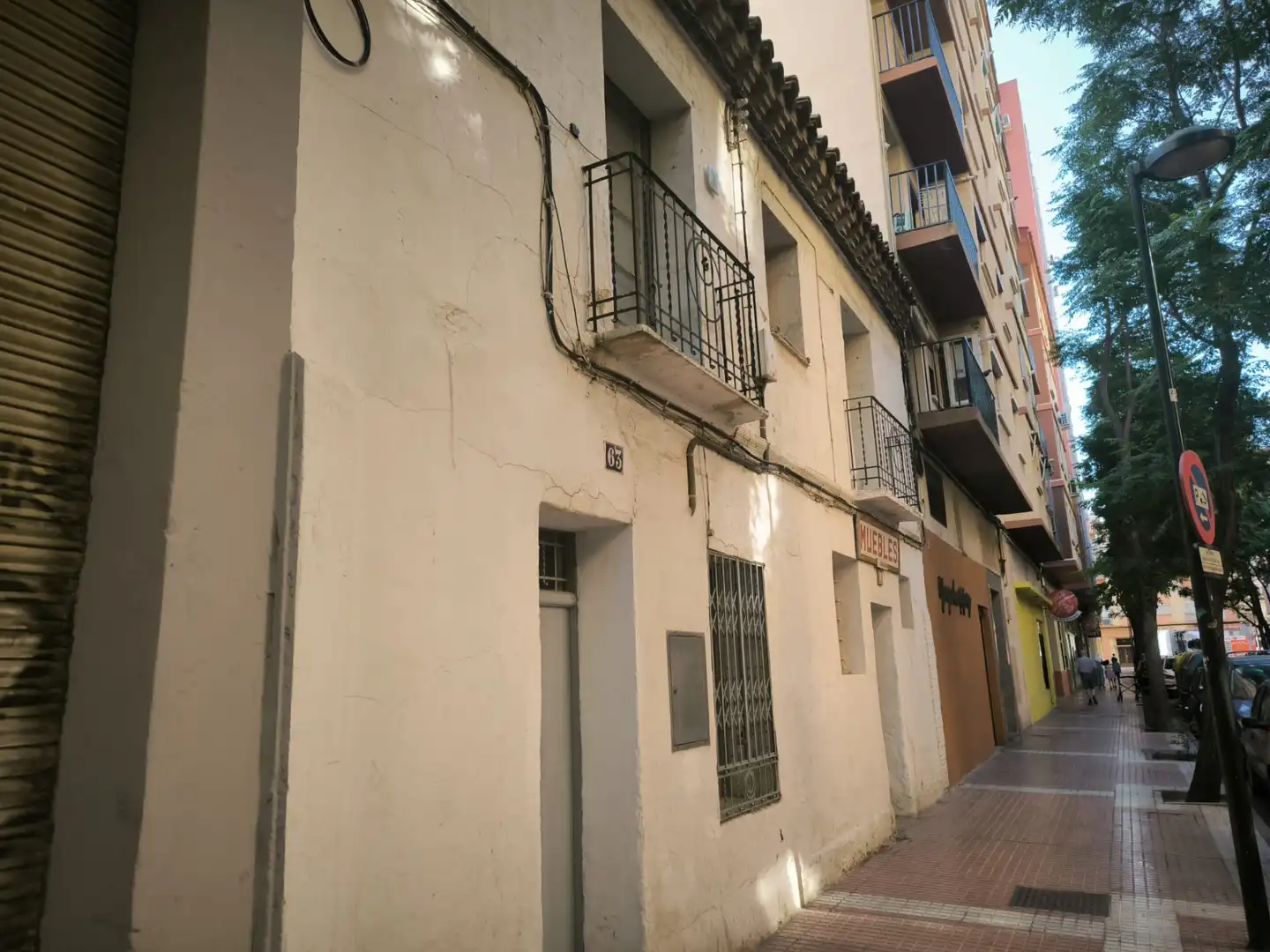 Vista exterior de Casa o xalet en venda en Zaragoza