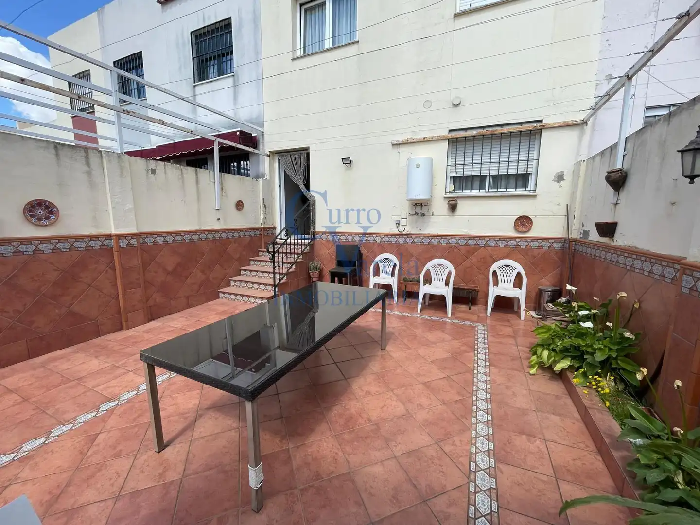 Terrasse von Haus oder Chalet zum Verkauf in Dos Hermanas mit Klimaanlage und Abstellraum