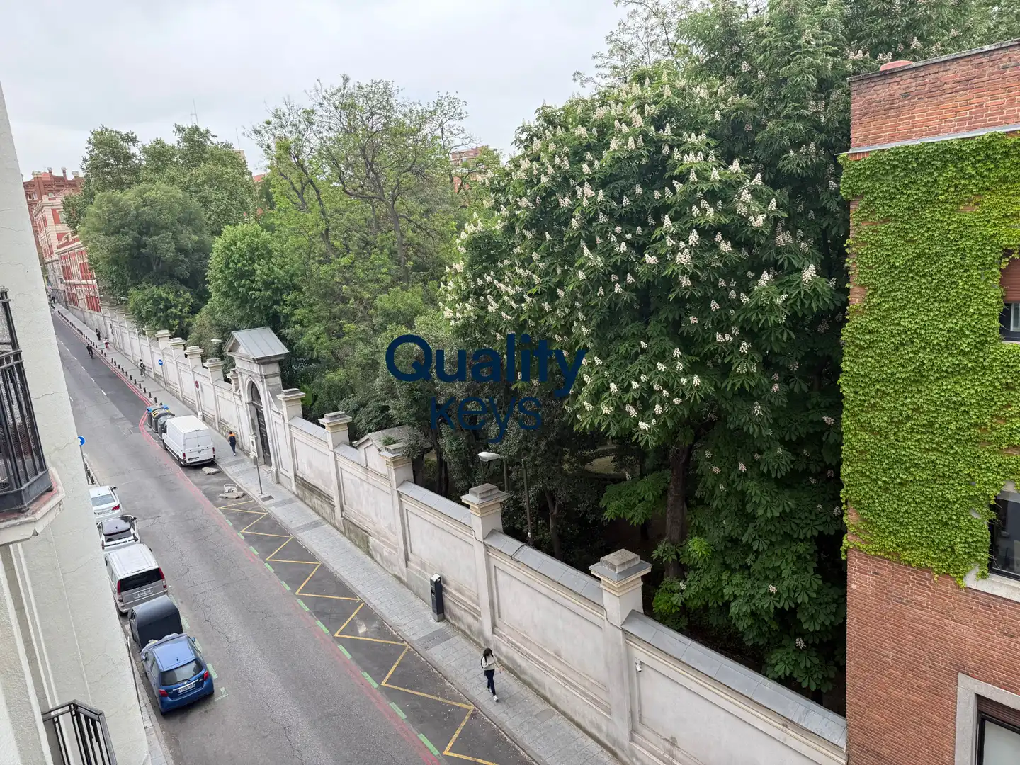 Vista exterior de Pis de lloguer en Madrid amb Aire condicionat, Calefacció i Moblat