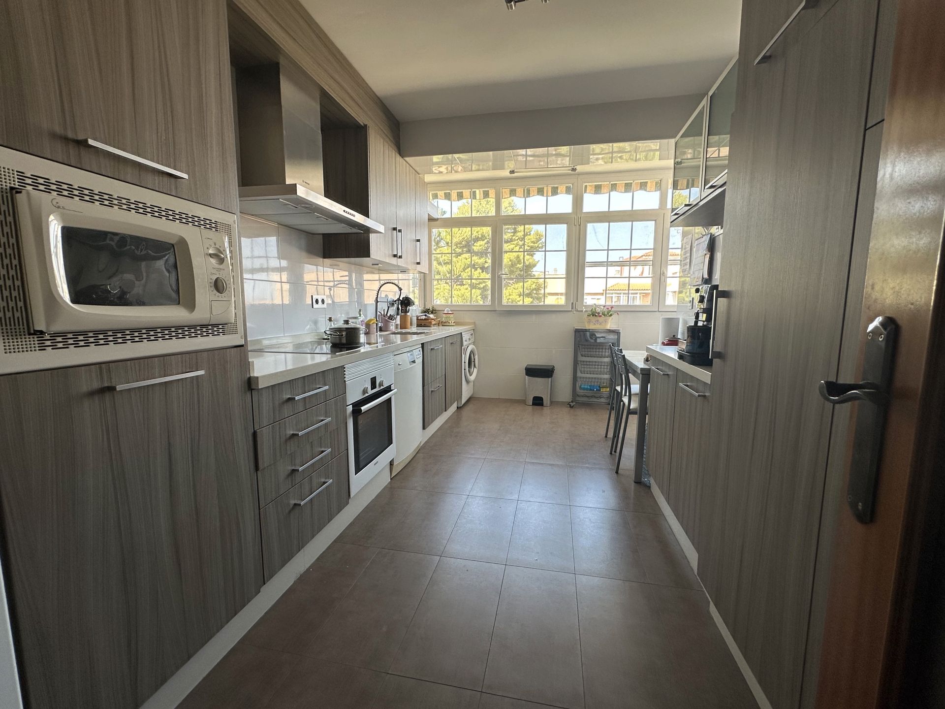 Kitchen of Flat to rent in Cartagena  with Air Conditioner, Furnished and Balcony