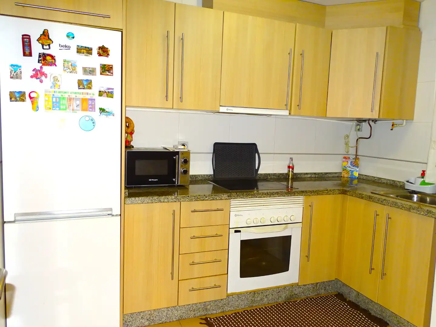 Kitchen of Flat for sale in Rincón de la Victoria  with Air Conditioner, Parquet flooring and Terrace