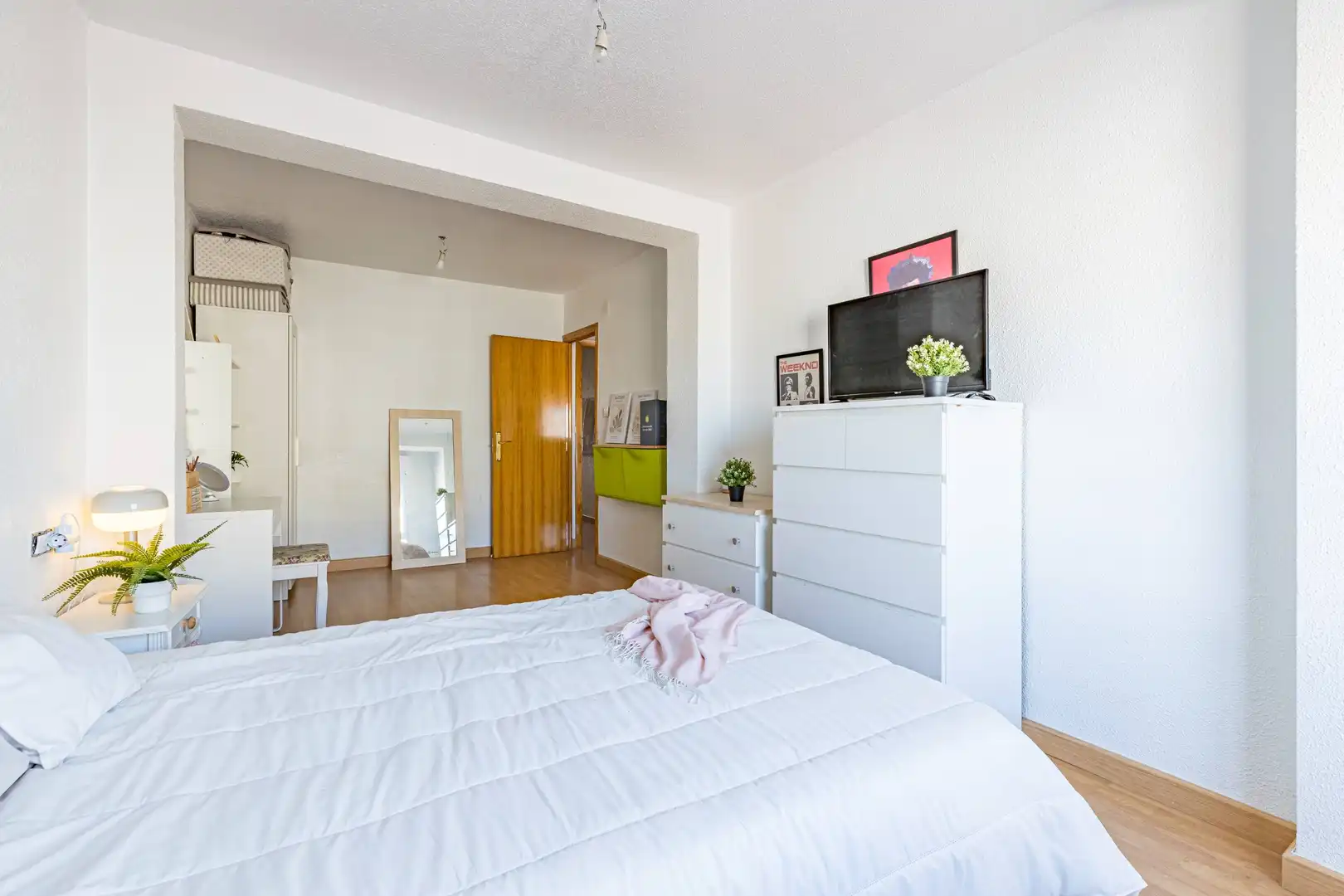 Bedroom of Flat for sale in Alcantarilla  with Air Conditioner, Furnished and Balcony