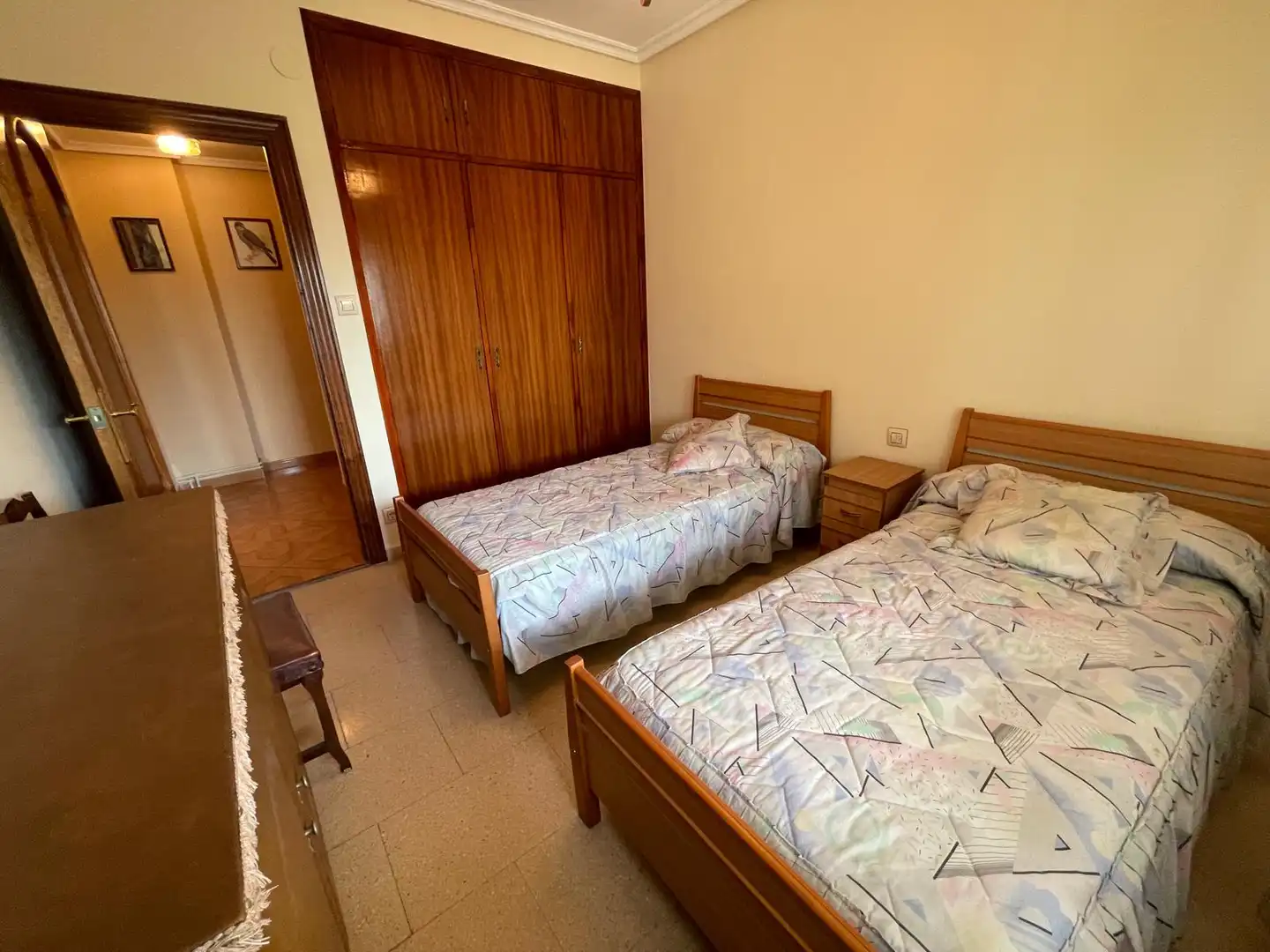 Bedroom of Flat for sale in Calahorra  with Air Conditioner, Heating and Furnished