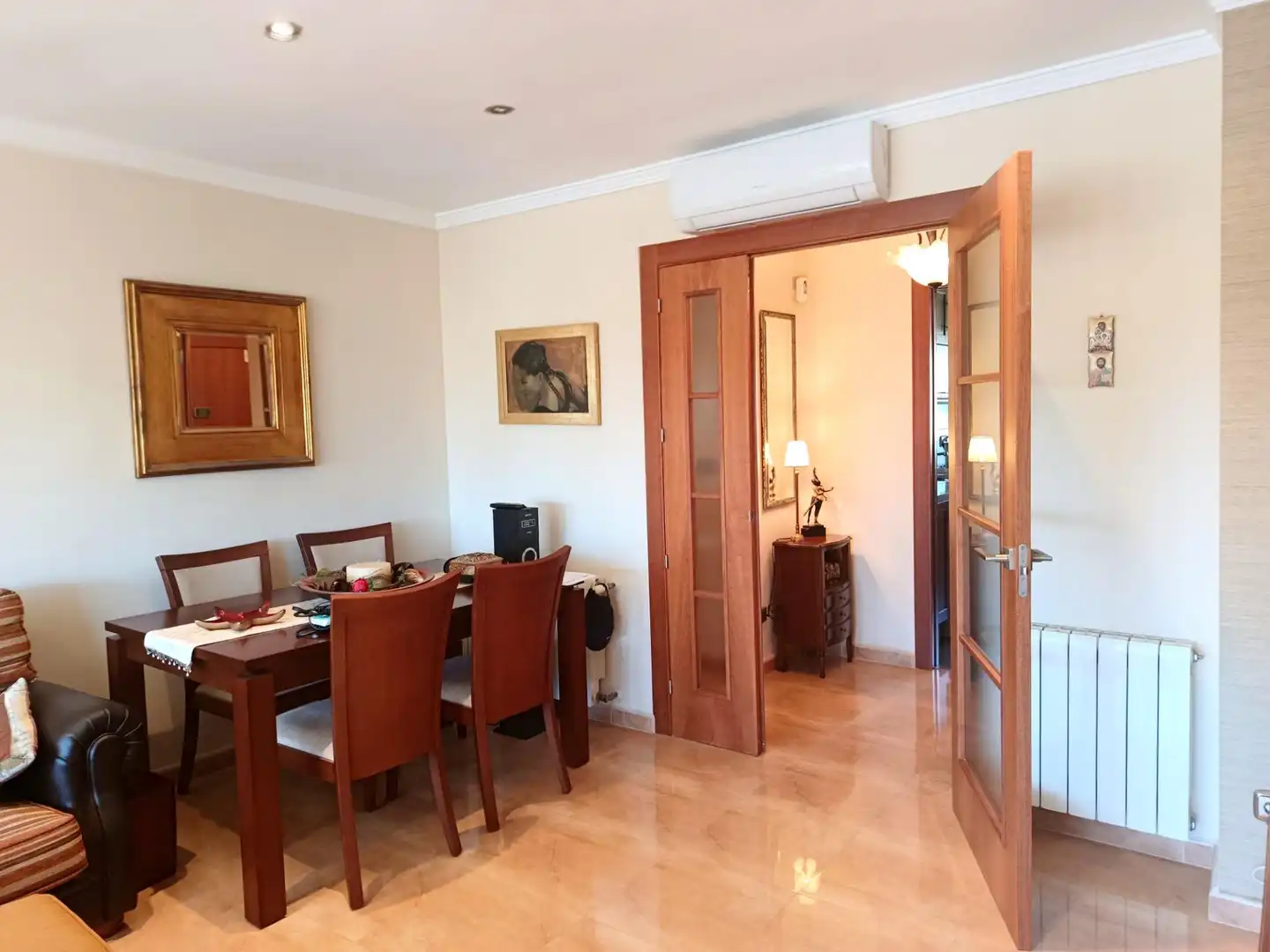 Esszimmer von Wohnungen zum Verkauf in Alicante / Alacant mit Klimaanlage, Heizung und Alarm