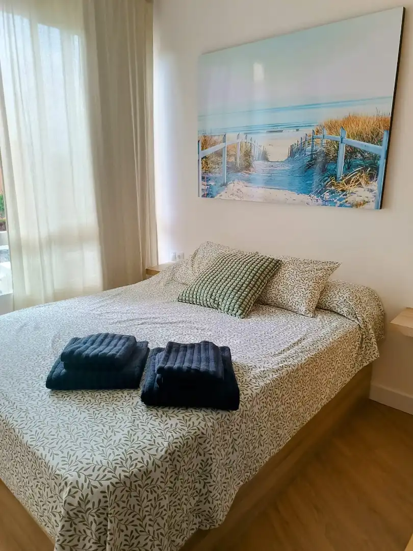 Schlafzimmer von Wohnung zur Miete in Torremolinos mit Möbliert, Haustiere erlaubt und Gemeinschaftspool