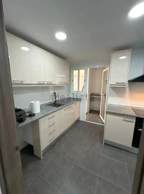 Küche von Wohnung zur Miete in Alaquàs mit Terrasse, Ofen und Waschmaschine