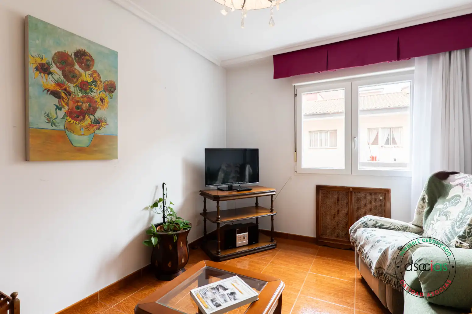 Sala de estar de Piso en venta en Gijón  con Calefacción