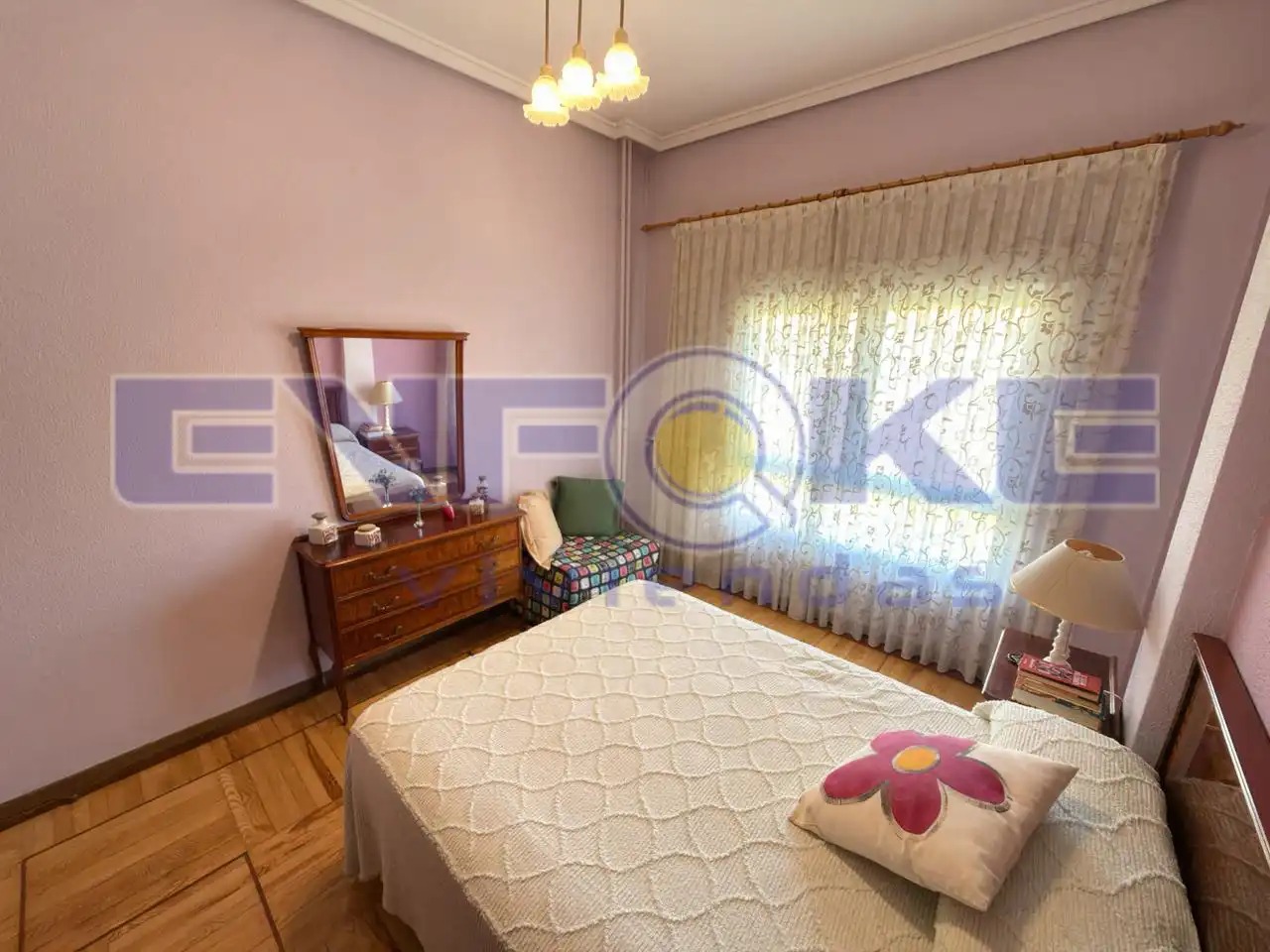 Schlafzimmer von Wohnung zum Verkauf in Madrid mit Terrasse