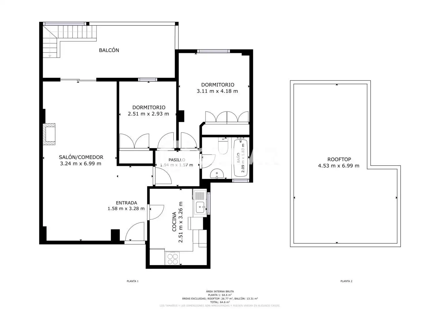 Penthouse with terrace for sale in Martín Miguel, imagen 29