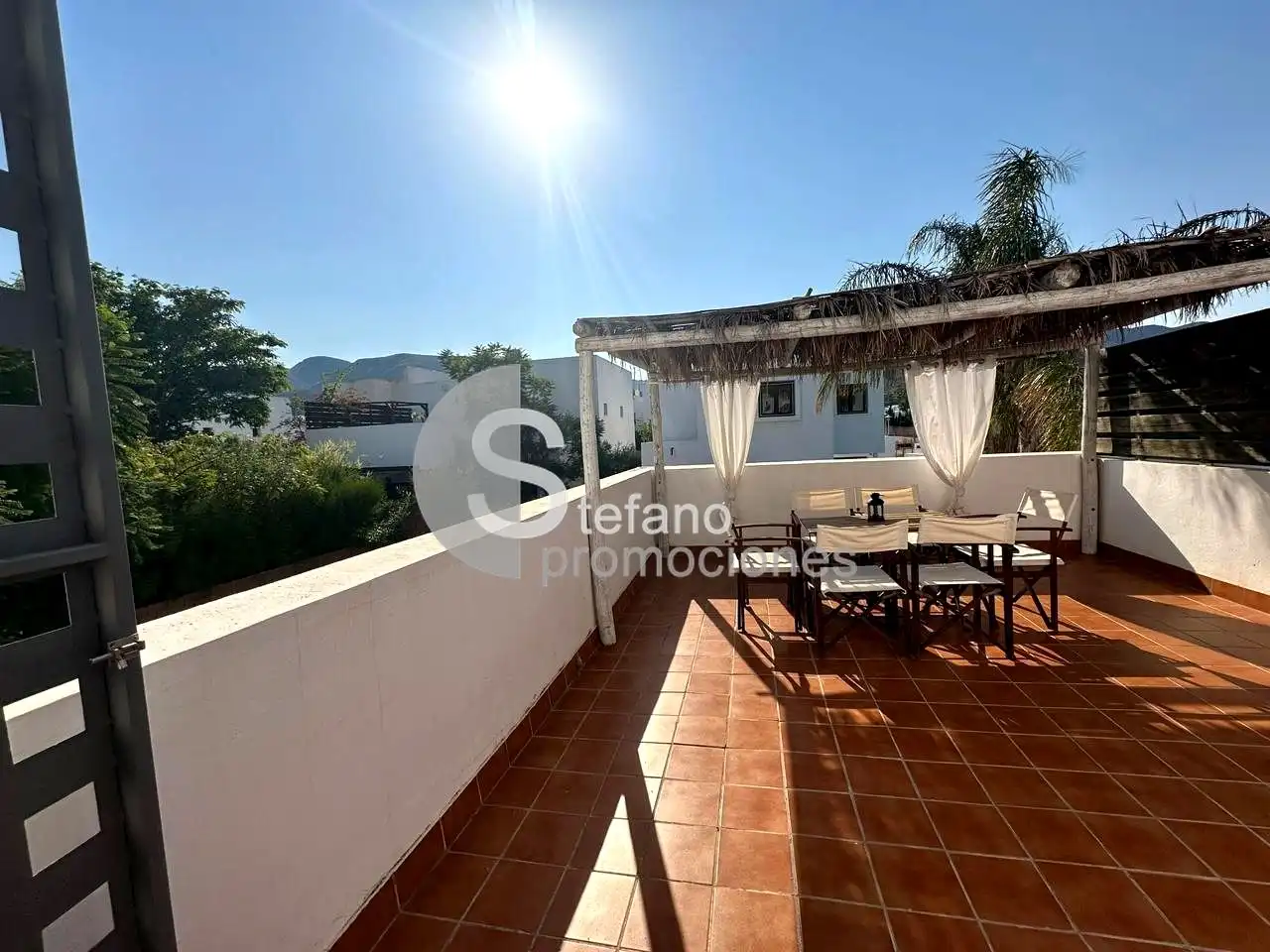 Terrace of Detached homes for rent in Níjar  with Air Conditioner, Heating and Private garden