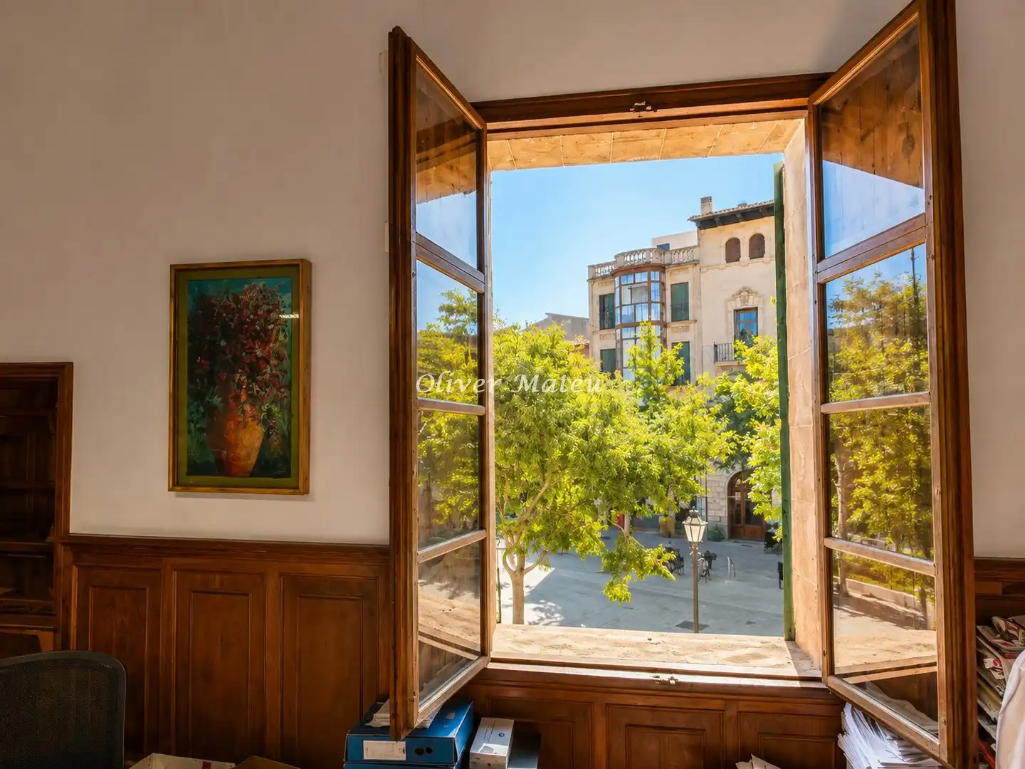 Vista exterior de Edificio en venta en Llucmajor con Alarma
