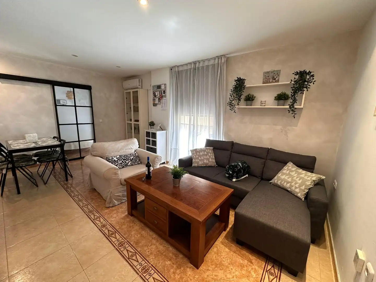 Sala de estar de Piso en venta en Antequera con Aire acondicionado, Amueblado y Horno