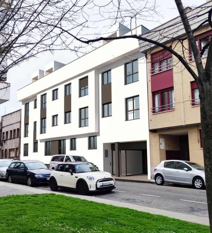 Exterior view of Flat for sale in Gijón   with Heating and Storage room
