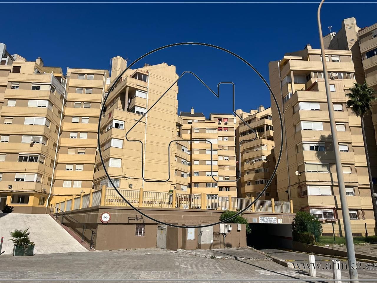 Exterior view of Flat for sale in La Línea de la Concepción  with Terrace