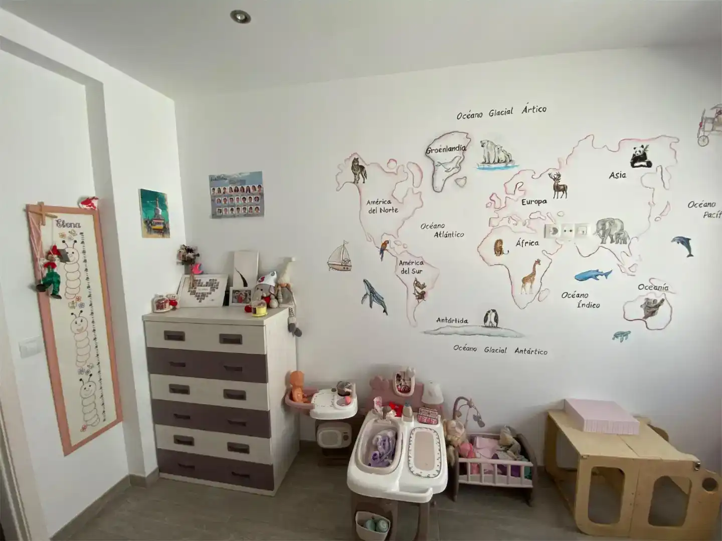 Schlafzimmer von Wohnung zum Verkauf in  Palma de Mallorca mit Klimaanlage, Privatgarten und Abstellraum