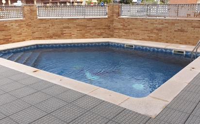 Swimming pool of Flat for sale in L'Aldea  with Air Conditioner