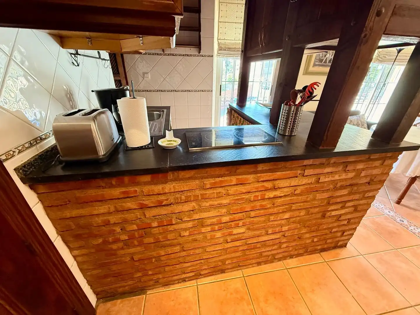 Cuina de Casa o xalet en venda en Badajoz amb Aire condicionat i Traster