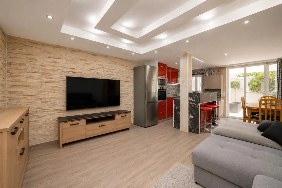 Sala de estar de Casa adosada en venta en Torrevieja con Calefacción