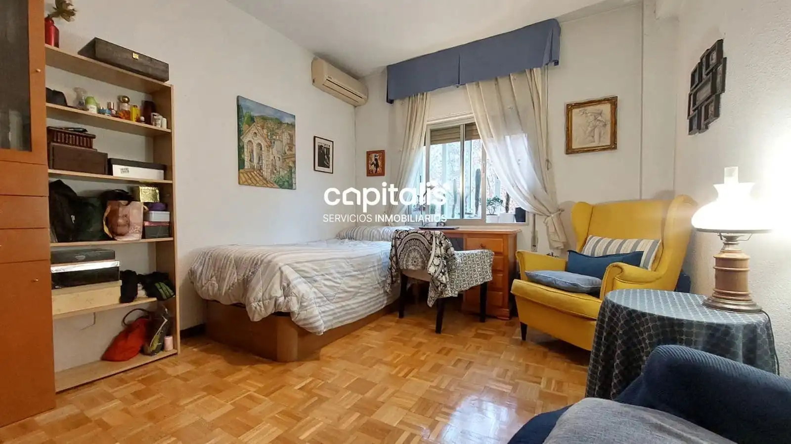 Schlafzimmer von Wohnung zum Verkauf in Madrid mit Klimaanlage, Heizung und Abstellraum