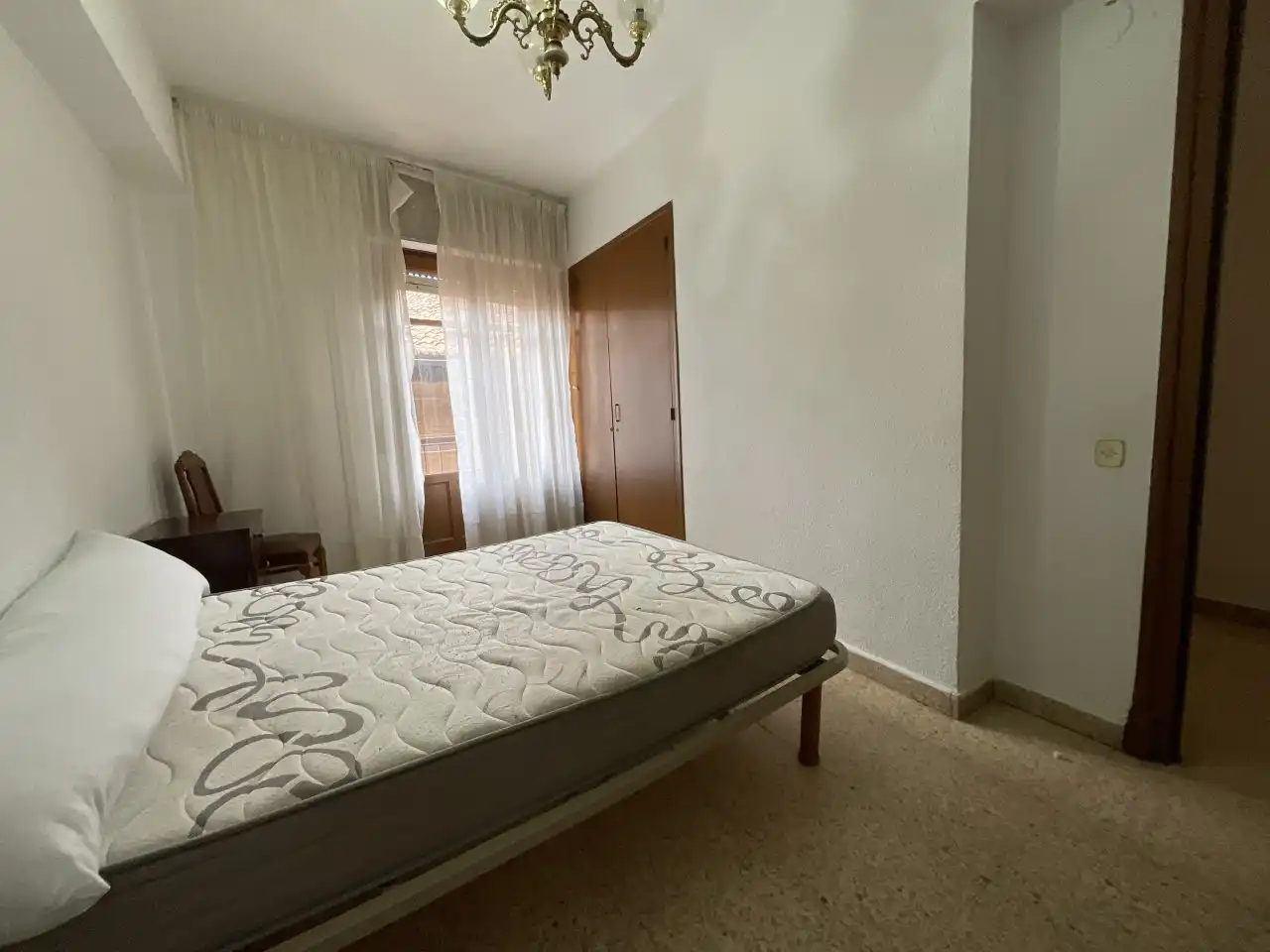 Bedroom of Flat for sale in Santo Domingo de la Calzada  with Heating, Furnished and Balcony