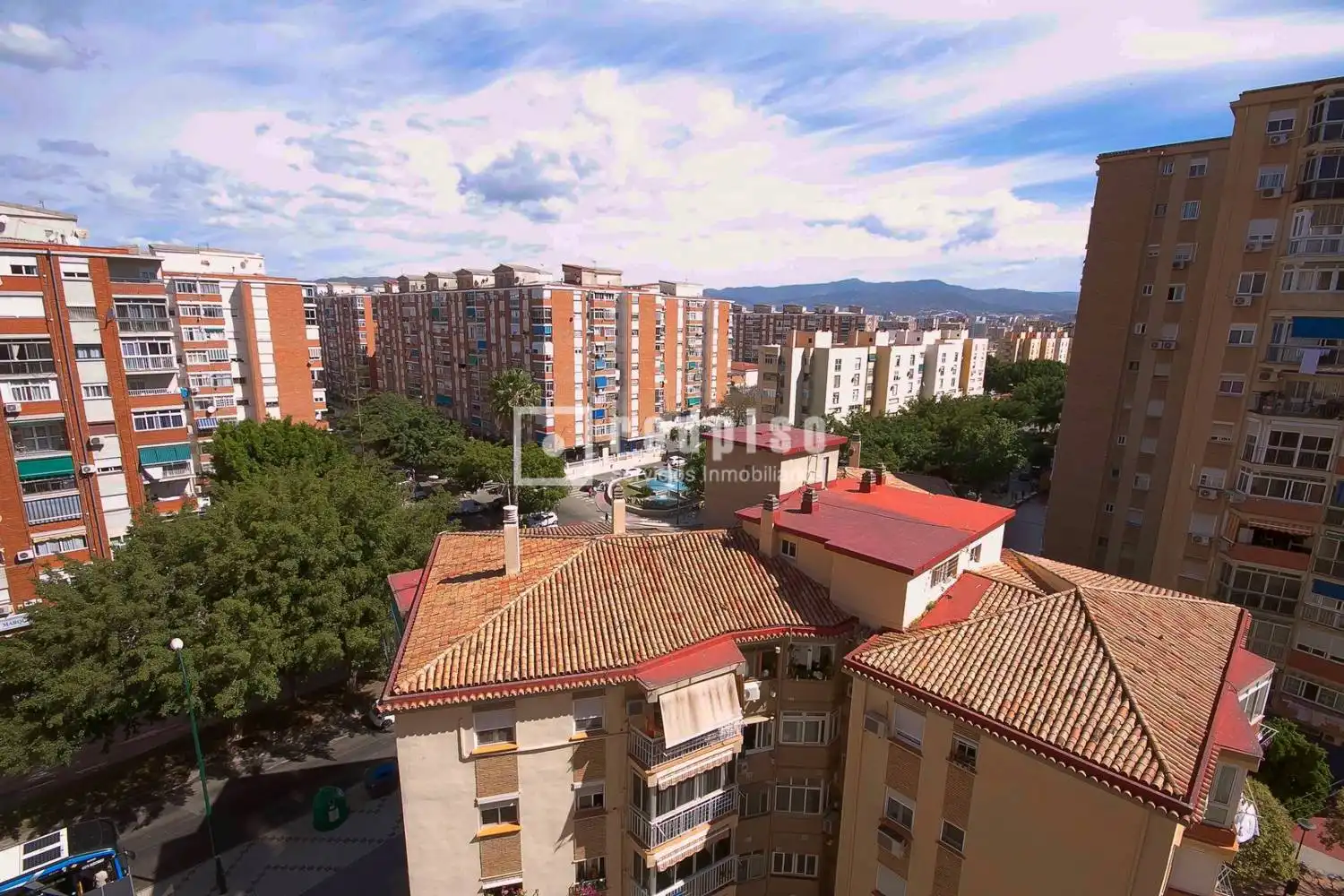 Vista exterior de Pis de lloguer en Málaga amb Moblat